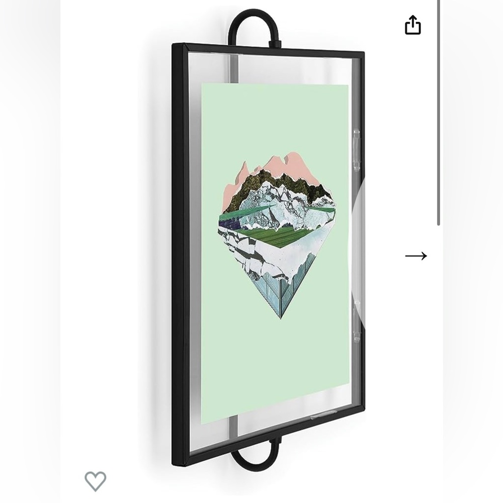 floating picture frame